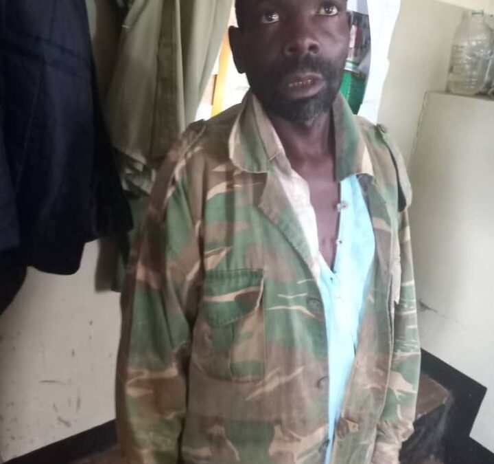 CHISEKESI MAN DETAINED FOR CRIMINAL IMPERSONATION