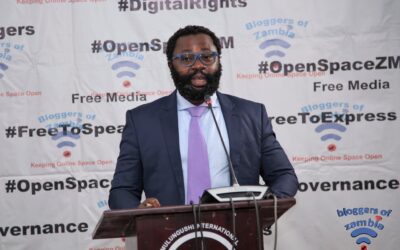 BLOGGERS OF ZAMBIA URGES GOVT TO POSTPONE ENACTMENT OF CYBER SECURITY BILL INTO LAW