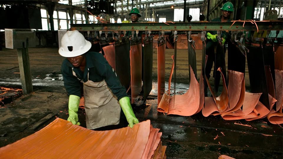 ZAMBIA RECORDS 17.78% SURGE IN COPPER PRODUCTION IN SECOND QUARTER OF 2025