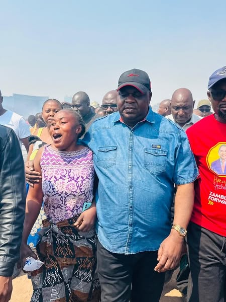 GOVT ASSURES AFFECTED TRADERS OF SUPPORT AFTER FIRE SWEEPS THROUGH KAPALALA MARKET IN NDOLA